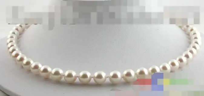

song voge gem nanJ2321 WHITE AKOYA SEAWATER PEARL NECKLACE