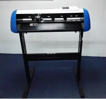 

Vicsign 24" HSQ630 Vinyl Cutters Plotters Servo Motor High Speed Signs Sticker Garment Cutting Machine+Standing+Software+Blades