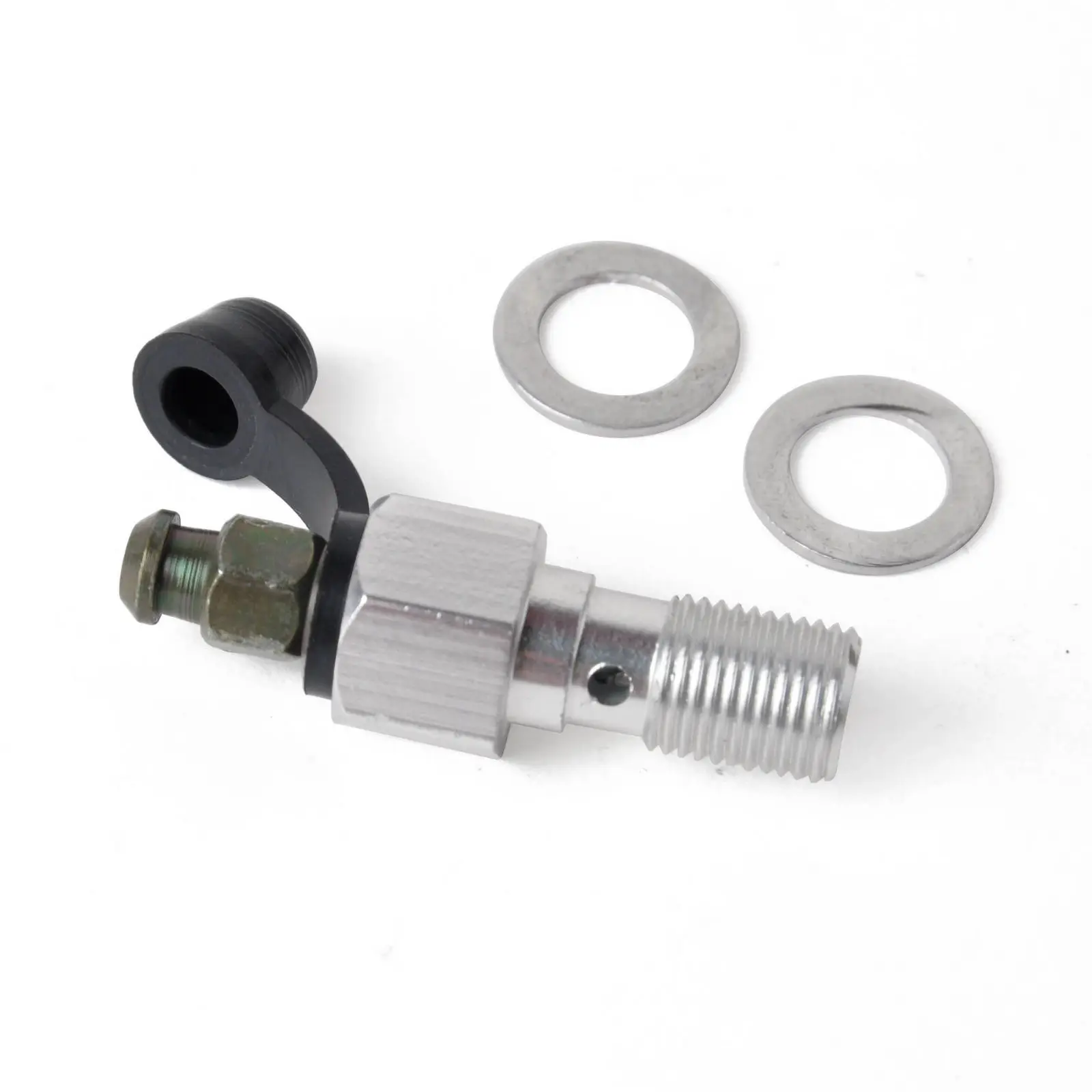 Stainless Steel Bleed Nipples Screw M10x1.25mm Metric Front Brake Caliper Clutch Fitting Natural 