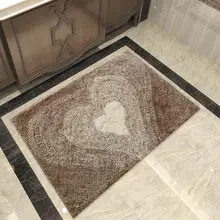 Нордический градиентный узор, коврики, ворсистые коврики, плюшевый коврик, Нескользящие водопоглощающие напольные коврики, гостиная, ванная комната