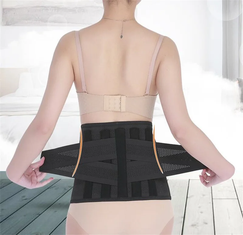 Регулируемый Фитнес Спортивные Упражнения Талии Поддержка Belly Protector Shaper тонкий пояс Training пояс для Для женщин