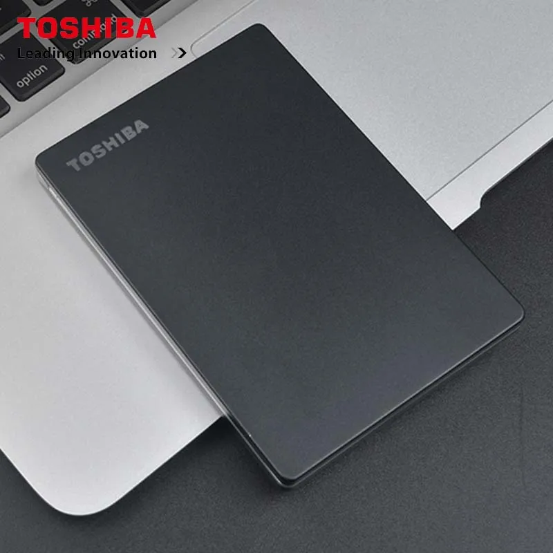 Оригинальный внешний жесткий диск Toshiba серии Slim 1 ТБ мобильный 2 5 дюйма
