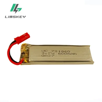 

3.7V 600mAH Remote control aircraft flying saucer remote axis 3.7V 600mAH lithium battery JST red plug 721860