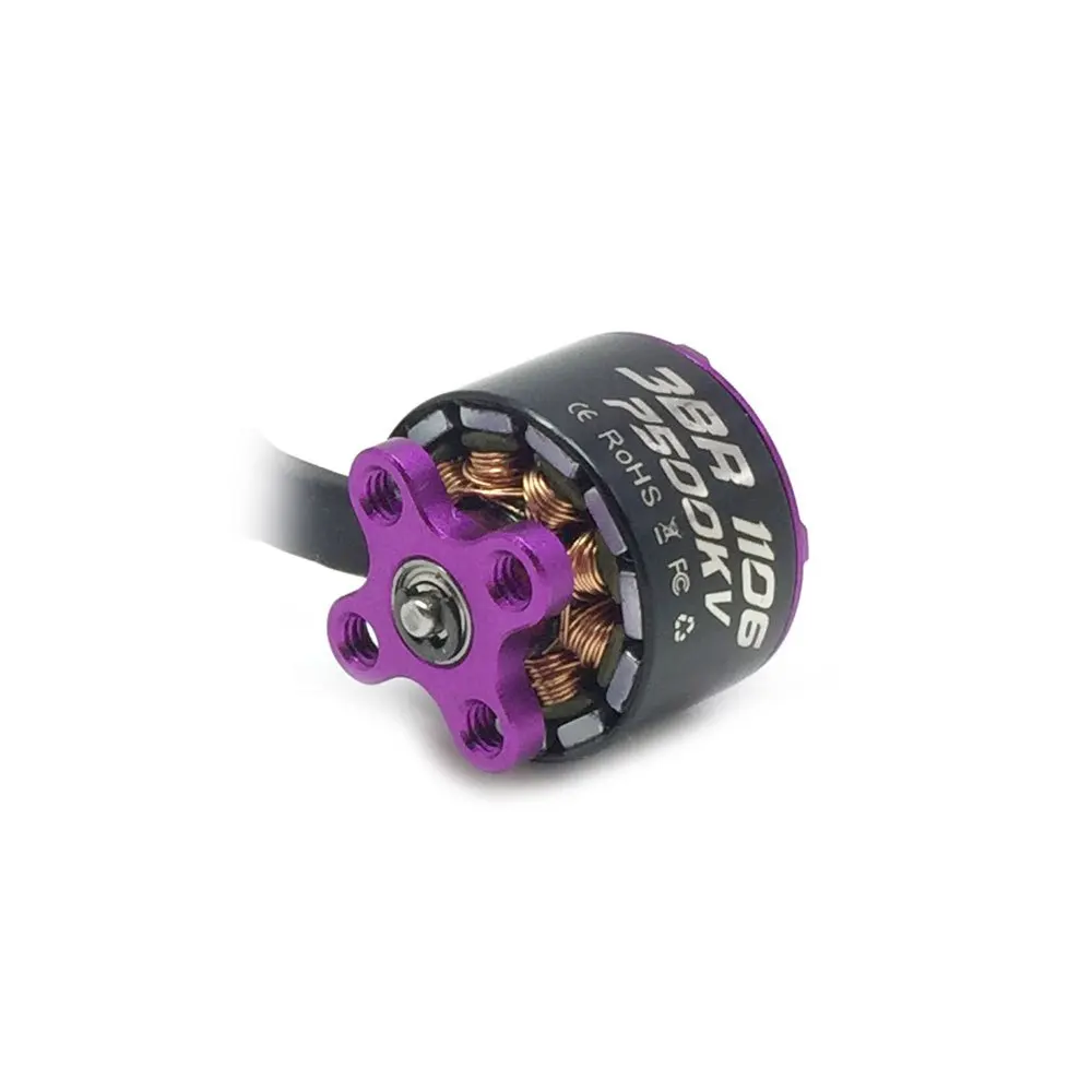 BBB 3BHOBBY 3B-R RC Racing Brushless Motor 1106 6000KV 7500KV Support 2S - 3S 12A - 20A Suit For 90mm - 110 FPV Drone Frame Kit (5)