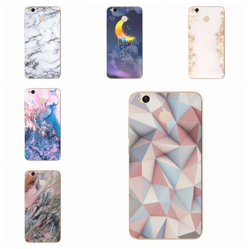 Funda For Xiaomi Mi A1 Note 4 Pro Soft TPU Silicon Cover Design colorful marble Redmi 4X 4A 3 Case S127 |