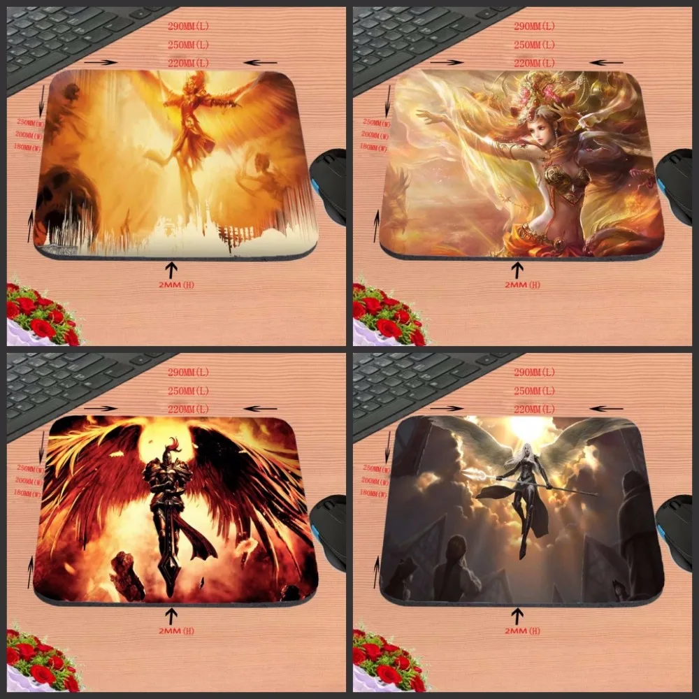 Magic The Gathering Angel New Arrival Top Quality Customized font b Gaming b font Durable Mouse