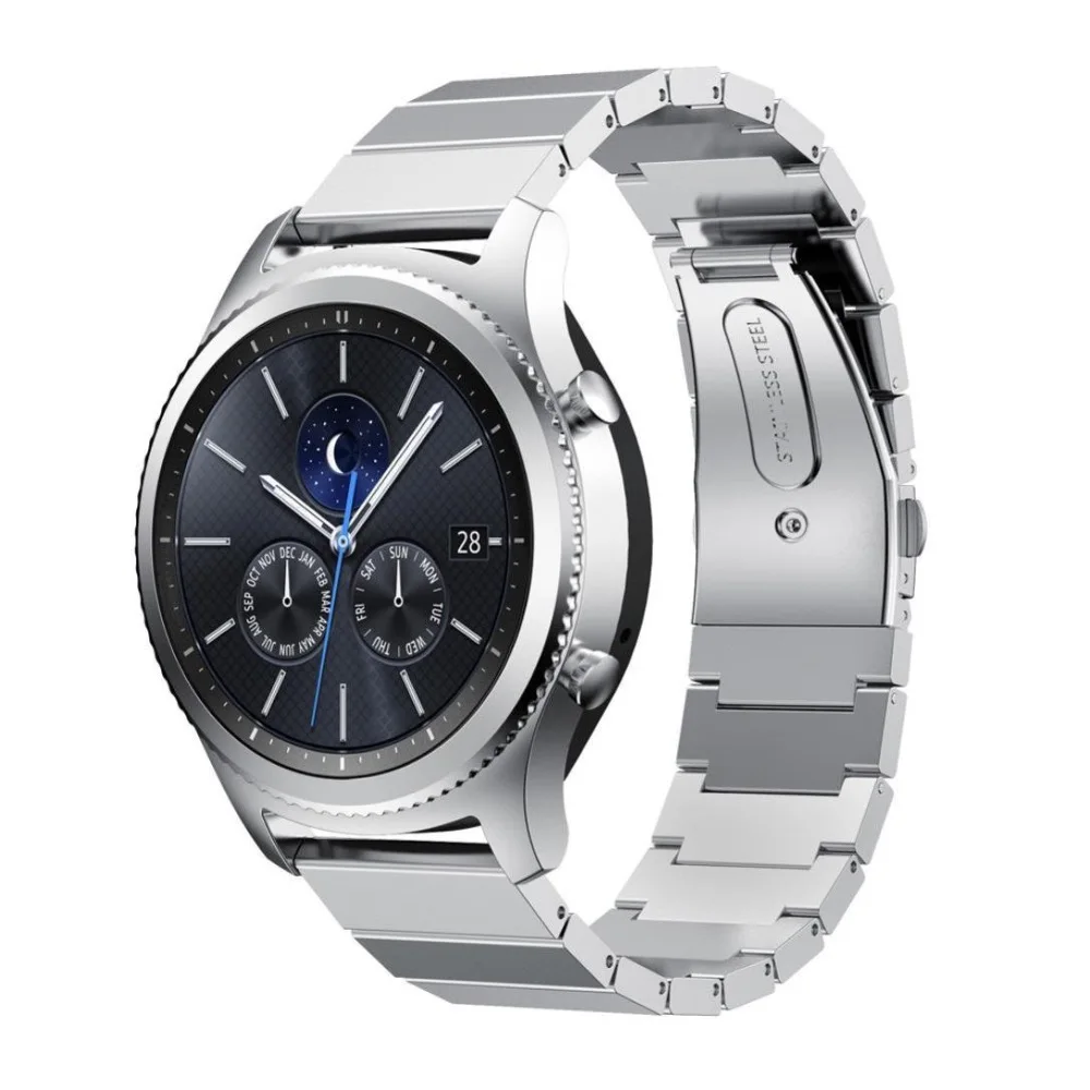 Ремешок для часов Samsung Gear S3 Frontier модный браслет из нержавеющей стали смарт 22 мм