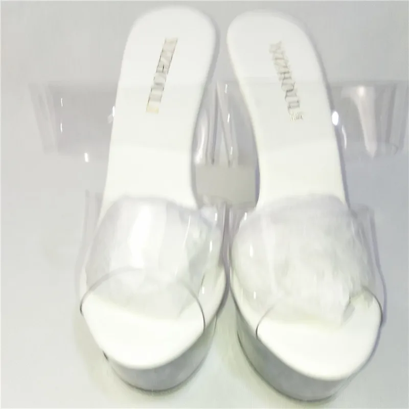 Top Vente Pouce Parti Sexy 6 Cristal 02 Appliques Fille 01 Haute Chaussures Sandal Plate Vogue Pantoufle Talon Effacer Jolie 15 Cm forme rrYAwTdq