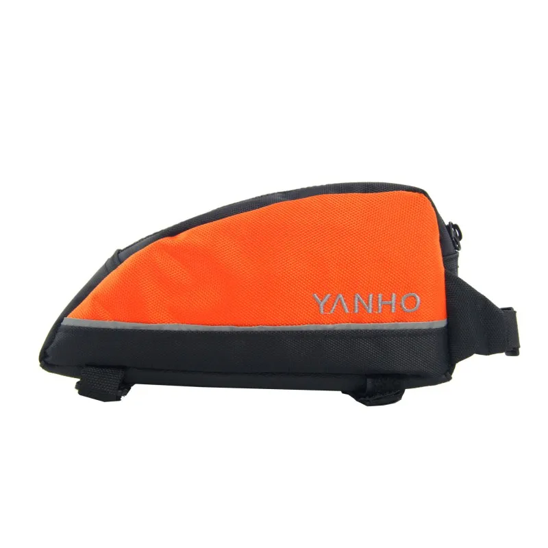 Велоспорт велосипед банан сумка верхняя трубка сумка передняя рамка седло сумка для отдыха на открытом воздухе - Цвет: Оранжевый