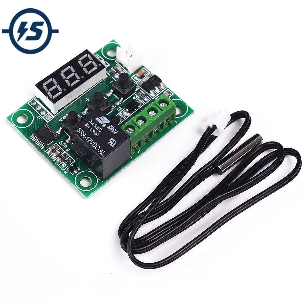 XH-W1209 0.28 inch Mini Digital LED Display Thermostat Temperature Controller Switch Micro Degree Control Board