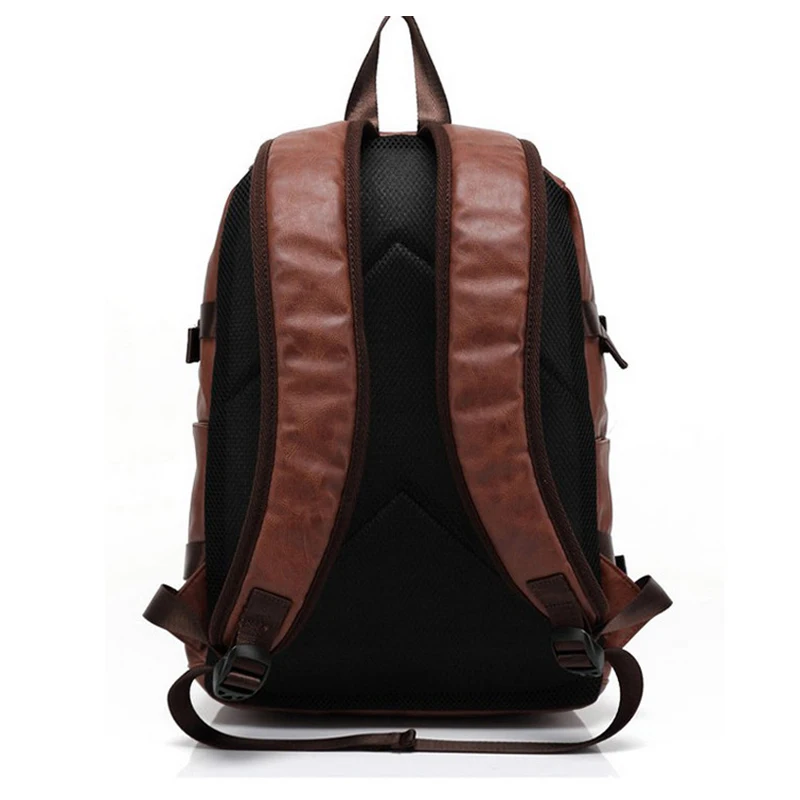 BAIJIAWEI Hot Sale Men's Backpack Oil Wax Leather Backpack Casual&Travel Bags Split Leather Backpacks Business Bags For Men