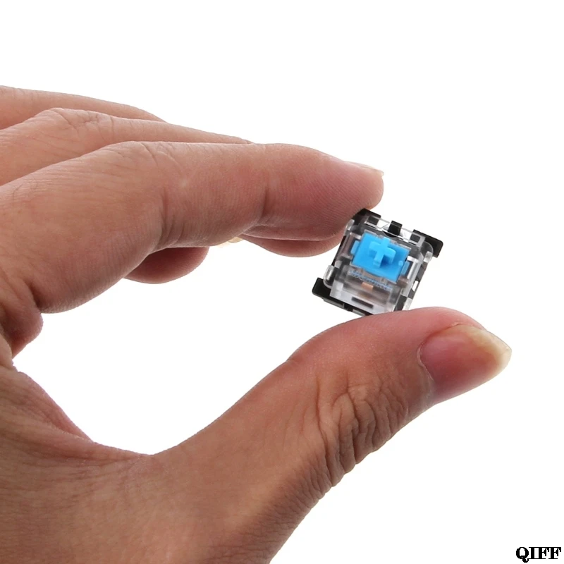 Прямая поставка и 10 шт. 3 Pin механический переключатель клавиатуры синий для Cherry MX прибор для проверки Клавиатуры Комплект APR28