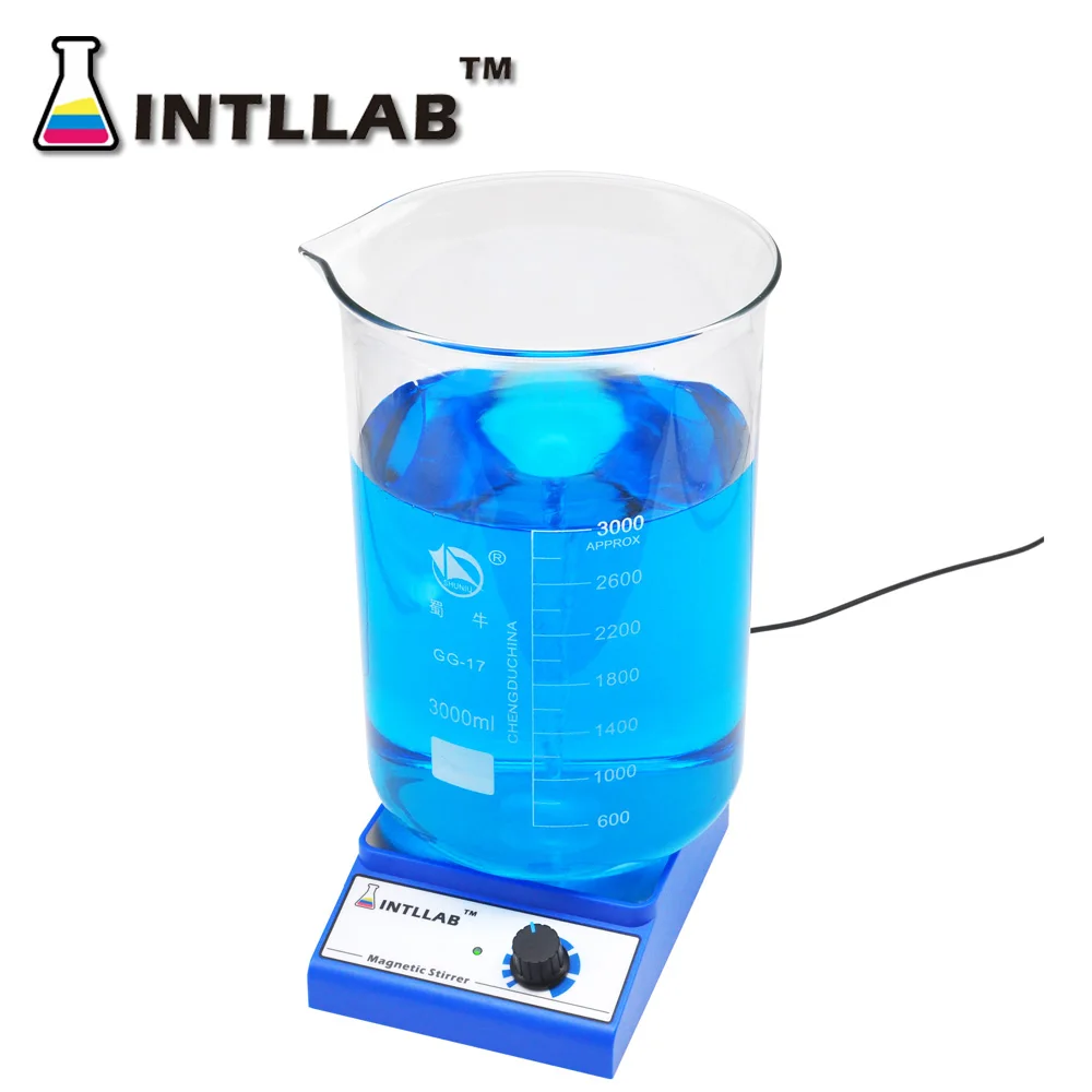 

Laboratory Magnetic Stirrer Mixer With Stir Bar 3000 rpm AC 100-240V 3000mL