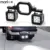Marloo di Traino Gancio di Traino di Montaggio 3X3 “16 w LED Pod di Backup Luci di Retromarcia Posteriore di Ricerca di Illuminazione Off- strada Lampade di Lavoro Per Il Camion SUV Rimorchio CAMPER