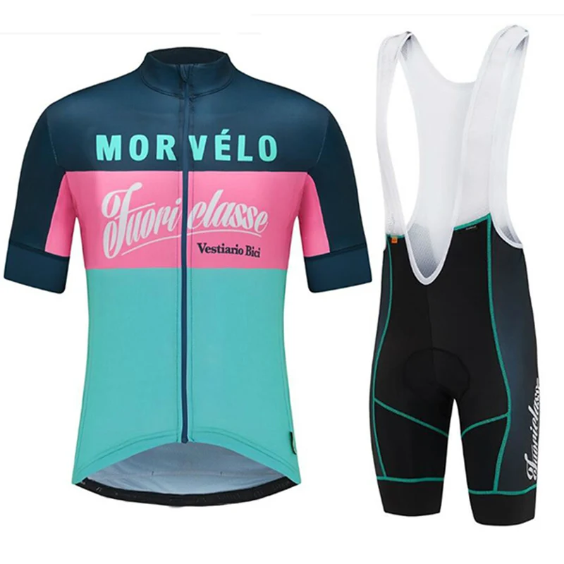 Для мужчин Morvelo Ropa цикл Bicicleta Лето Майо Culotte MTB с коротким рукавом гель для трикотажа велосипед шорты для женщин наборы ухода за кожей одежда - Цвет: 07