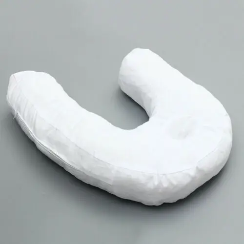 U Shaped Pillow Side Sleeper Pillows Neck & Back Pillow Hold Neck Spine Protection Cotton Pillow Cushion 5