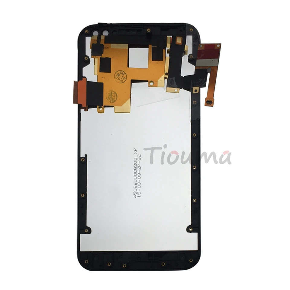 Moto X Style  LCD Display With Frame black (18)