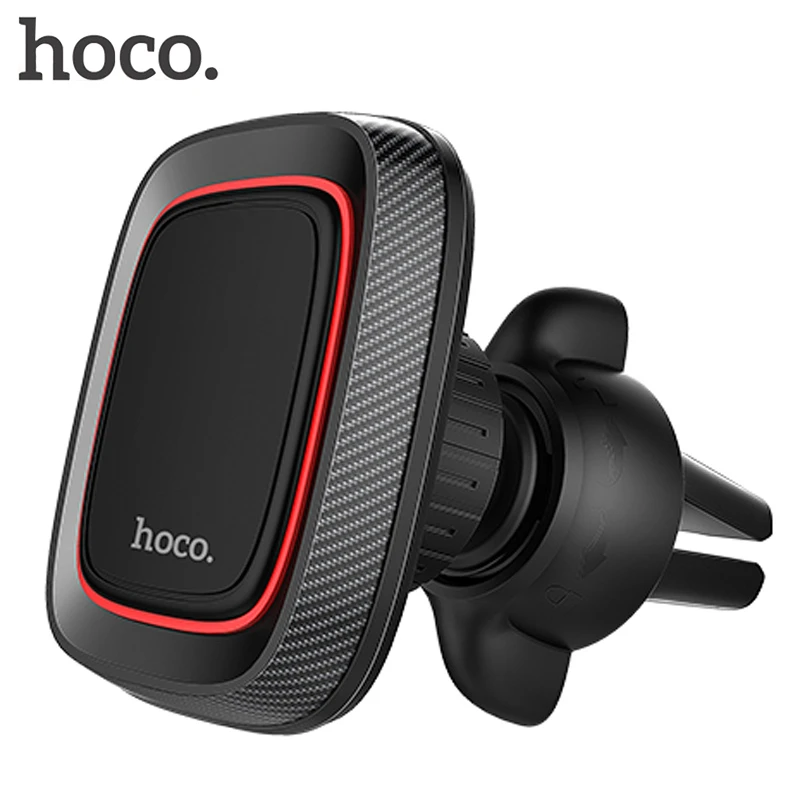 phone holder for car cup holder Hoco Magnetic Phone Car Holder For iPhone 12 11 XS Air Vent Mount Stand For Samsung A51 A71 S20 GPS Bracket in Car Phone Holder mobile phone stand