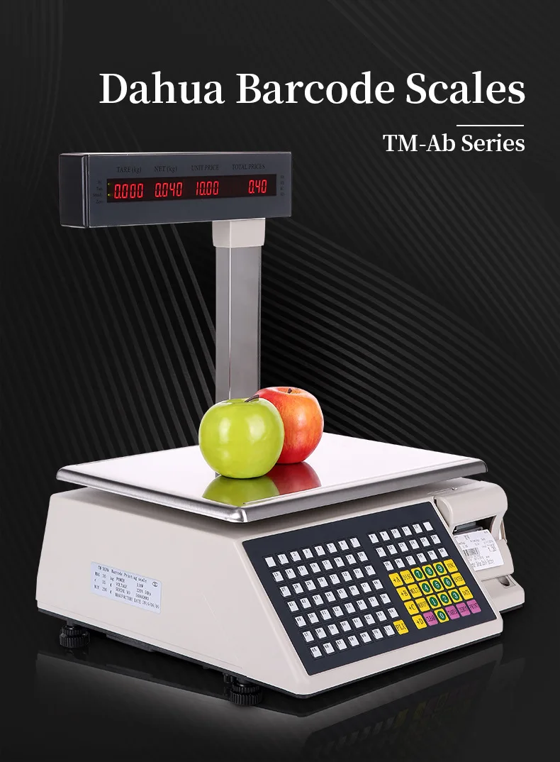 new Barcode scale Label Printing Scales Electronic retail price computing scales TM-A commercial scales