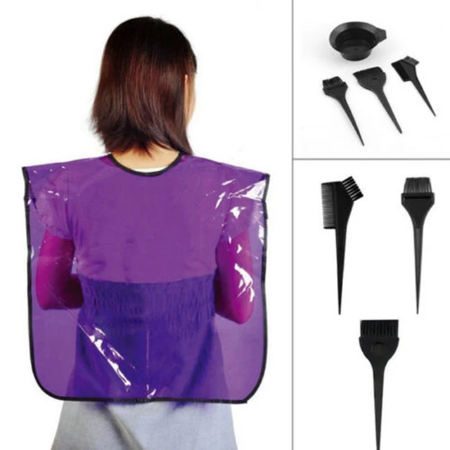 4Pcs 2018 New Black Plastic Hair Dye Colouring Brush Comb Bowl