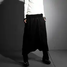 Размер лагер мужская одежда корейской версии мода Харлан Свободные повседневные брюки этап производительности одежда/27- 39