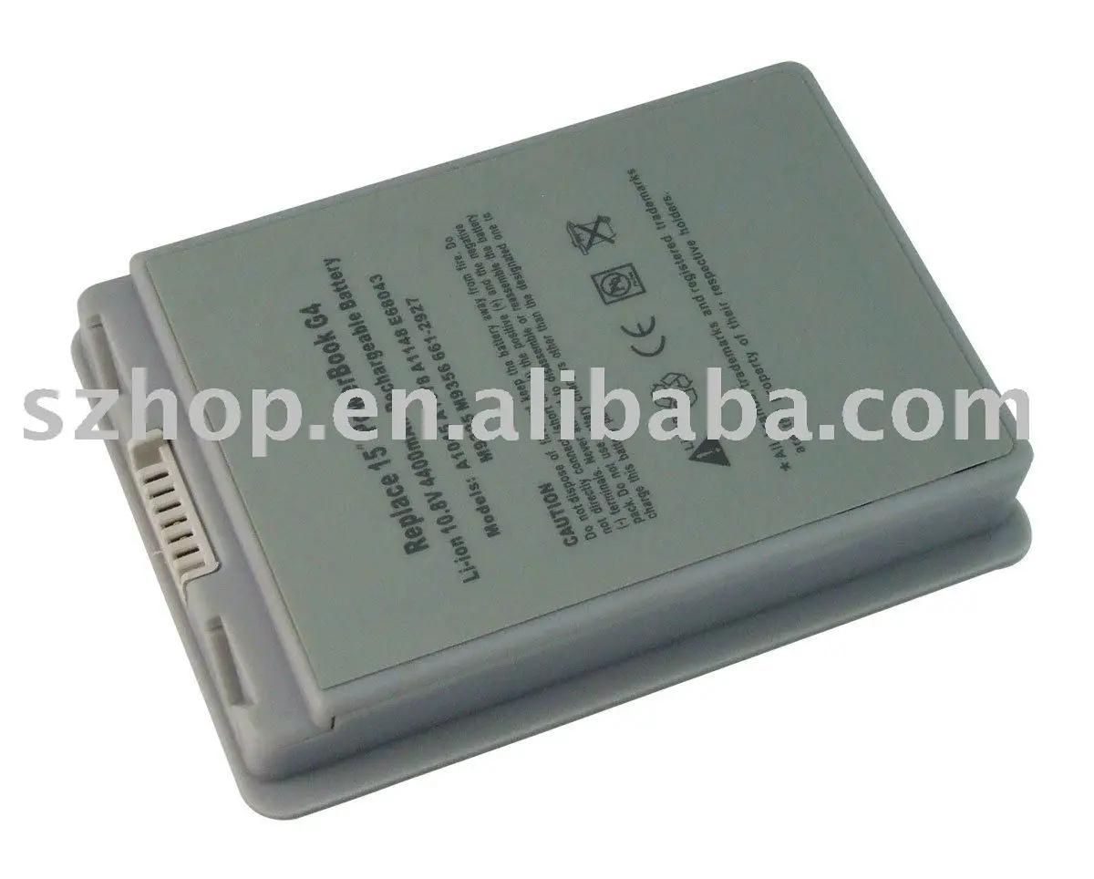 laptop battery for apple A1178 10.8V 4400mahbattery digital picture framebattery operated
