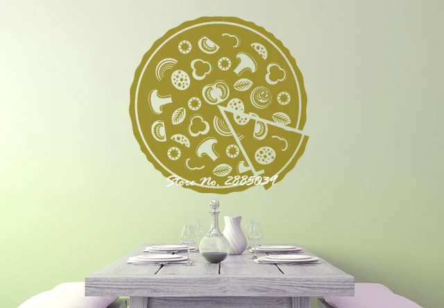 Best Quality Have a slice of a Pizza DIY Self-Adhesive Wall Decal Living Room Dining Room Kitchen Home Decor Art Design Wall Stickers LA320 Best Quality Have a slice of a Pizza DIY Self-Adhesive Wall Decal Living Room Dining Room Kitchen Home Decor Art Design Wall Stickers LA320