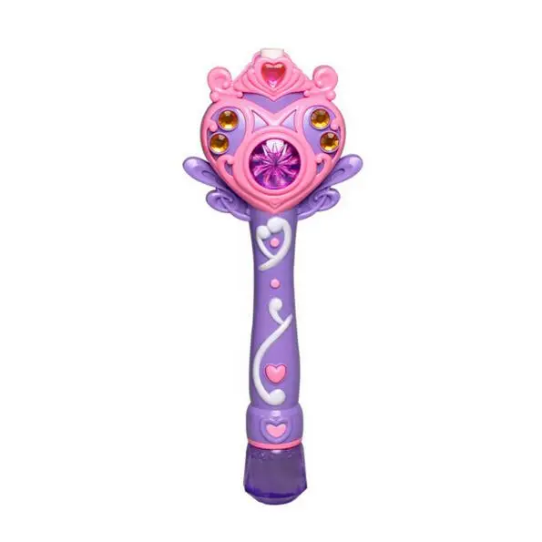 Мультяшная принцесса электронное автоматическое устройство для мыльных пузырей машина игрушка пляж Открытый пистолет для стрельбы мыльными пузырями игрушка W/легкая музыка для девочек подарок - Цвет: Фиолетовый