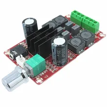 2*50 W цифровой Мощность усилитель доска DC24V TPA3116D2 Поддержка двух каналов стерео Мощность усилитель доска