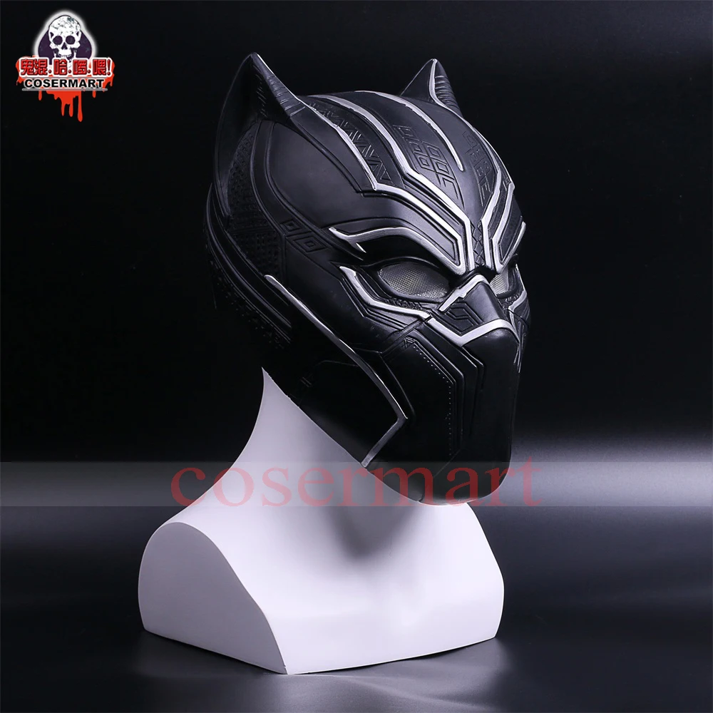2017 New Captain America Helmet Black Panther Helmet  Civil War Cosplay Mask  Halloween Party Prop (5)