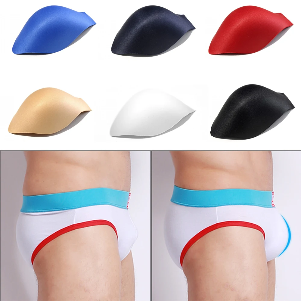 2018 мужские новые Jockstraps Bulge Pad Enhancer Cup вставка для мужские трусы шорты Мягкий купальник чашка губчатая накладка 6 цветов