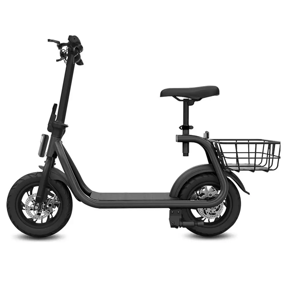 Excellent [Europe STOCK]Eswing M11 Folding Electric Scooter Double disc  Brake E Scooter 10AH 350W 25km/h 30KM 12 inch tire Free seat 11