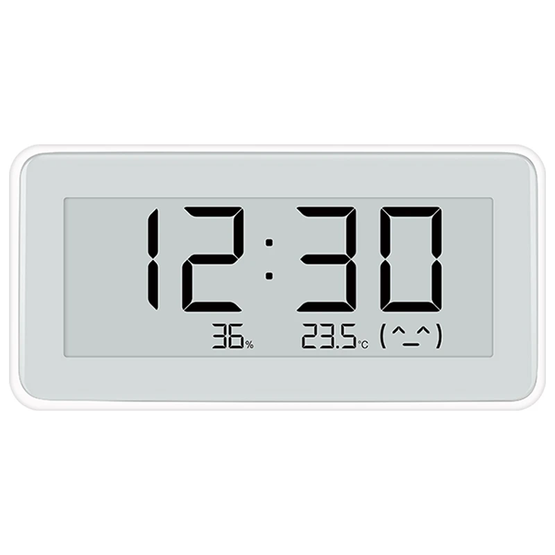 

Xiaomi Mi Mijia Smart Temperature And Humidity Monitoring Electronic Digital Watch INK Screen Humidity Thermometer Digital clock
