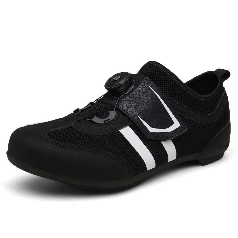 Zapatos de bicicleta de carretera antideslizantes transpirables para ciclismo Zapatos deportivos de Triatlón Zapatos de bicicleta de carretera antideslizantes transpirables para ciclismo Zapatos deportivos de Triatlón