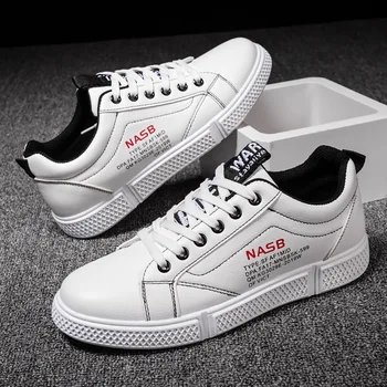 

Explosion 2019 brand men's shoes summer new men's casual fashion wild breathable wear-resistant mesh low to help white shoes