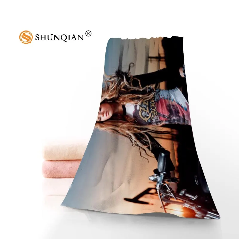 

New Custom Shakira Towel Printed Cotton Face/Bath Towels Microfiber Fabric For Kids Men Women Shower Towels QWE098