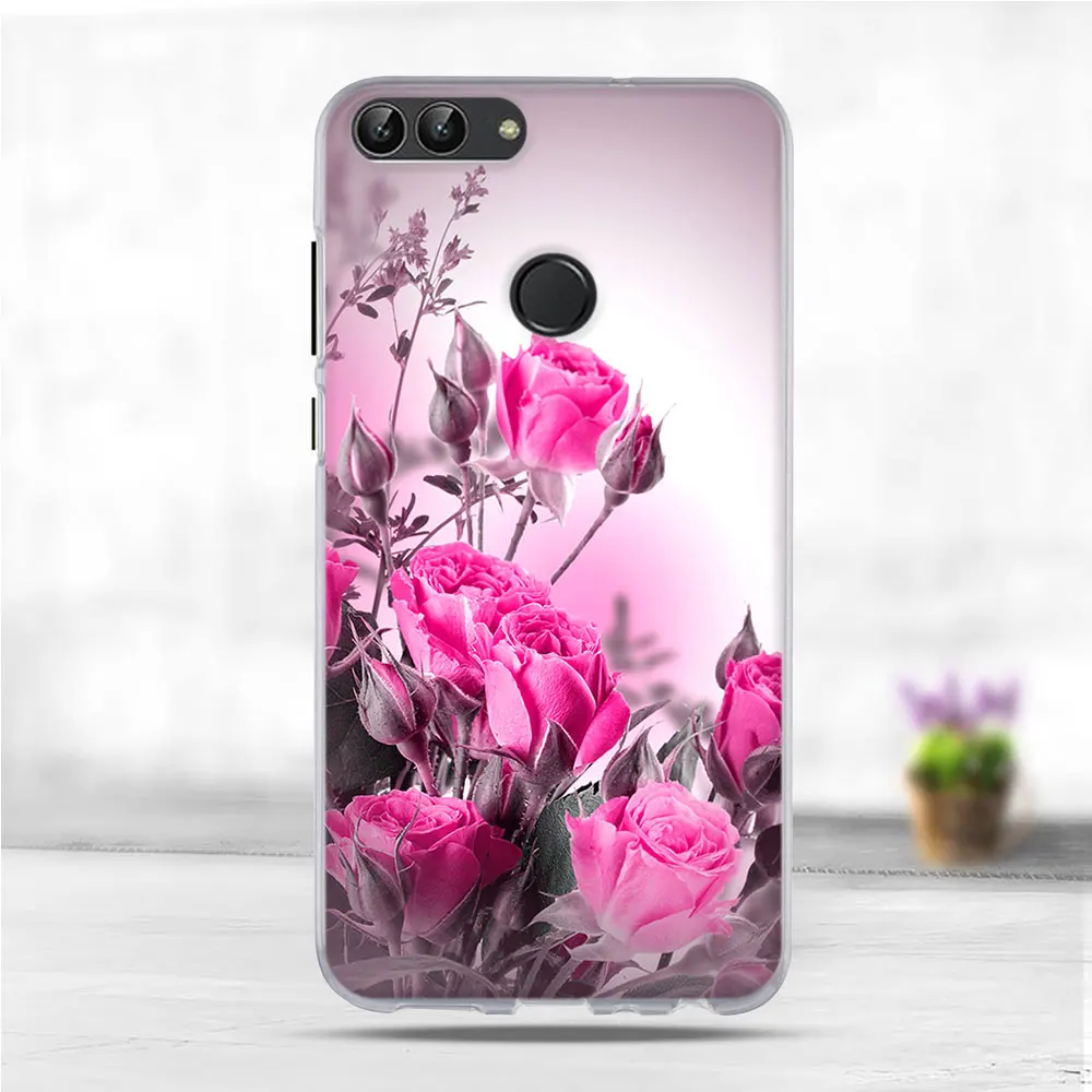 Чехол для Huawei P smart Enjoy 7S цветной чехол мягкие ТПУ чехлы Ультратонкий стильный