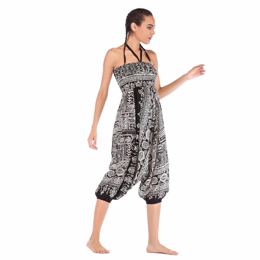 Fish Bones jumpsuit harem pant FJP001 (2)