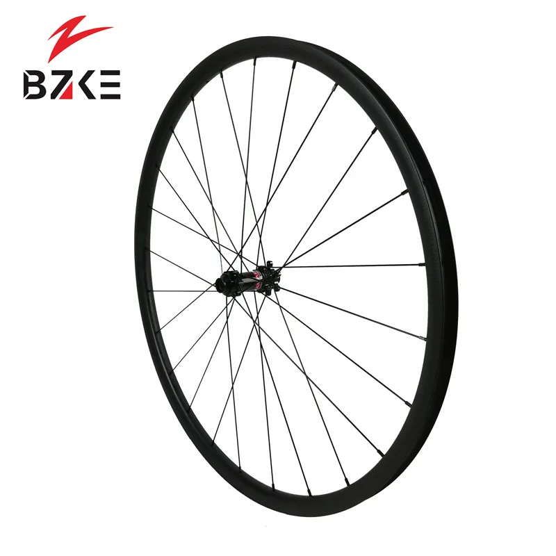 Cheap BZKE carbon wheels 27.5er carbon mtb wheelset 100*12/142*12mm carbon rim with Novatec straight pull hubs 27.5" wheel for bicycle 1
