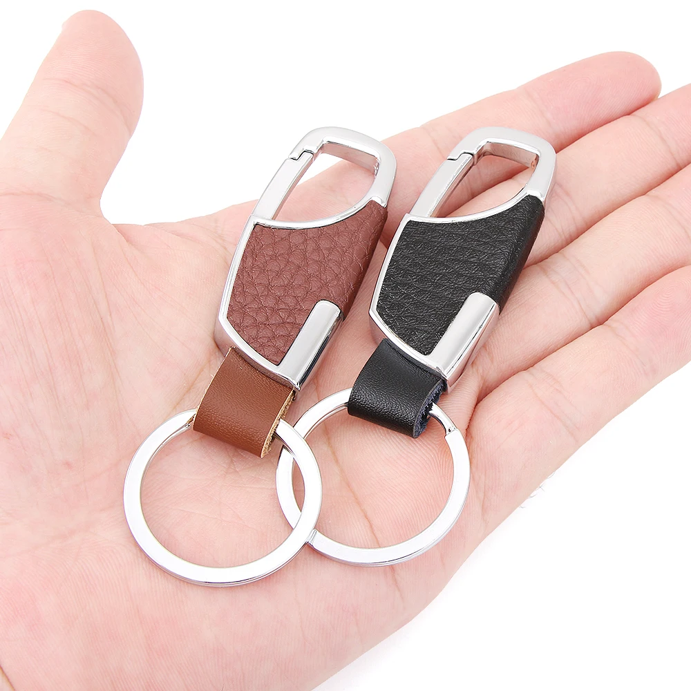 

Car-styling New Fashion Man Leather Metal keyring key chain keychain For Vespa piaggio new fly gts super 300 Gilera Nexus 500