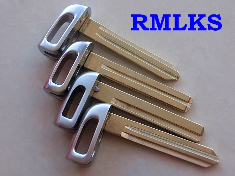 

RMLKS Uncut Smart Remote Key Insert Blank fit for HYUNDAI Veracruz I30 IX35 For Kia Key Blade Emergency Key Blade