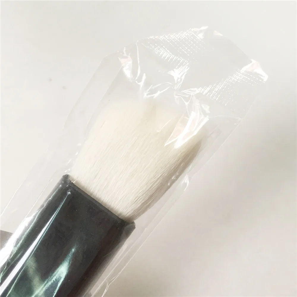 HAK-SERIES J601/J602 слайд лицо Brush Angled/плоские круглые качества из козьей шерсти Многоцелевой Путешествия Макияж кисть blender инструмент