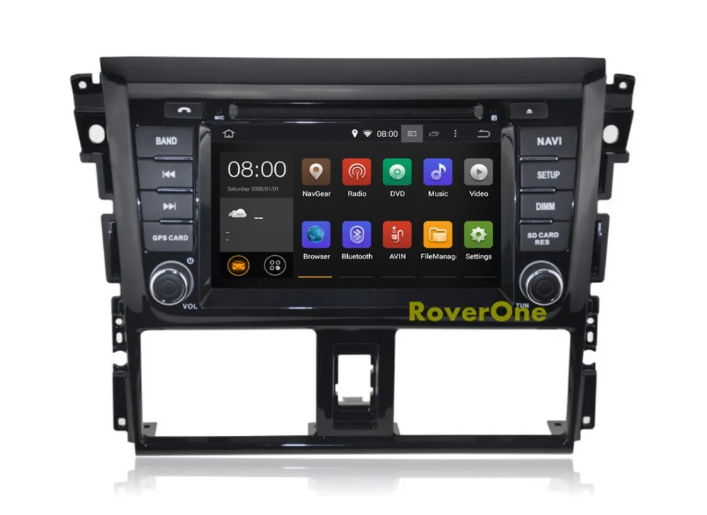 For Toyota Yaris Vios Sedan 2014 2015 2016 Android 8.1 Autoradio Car