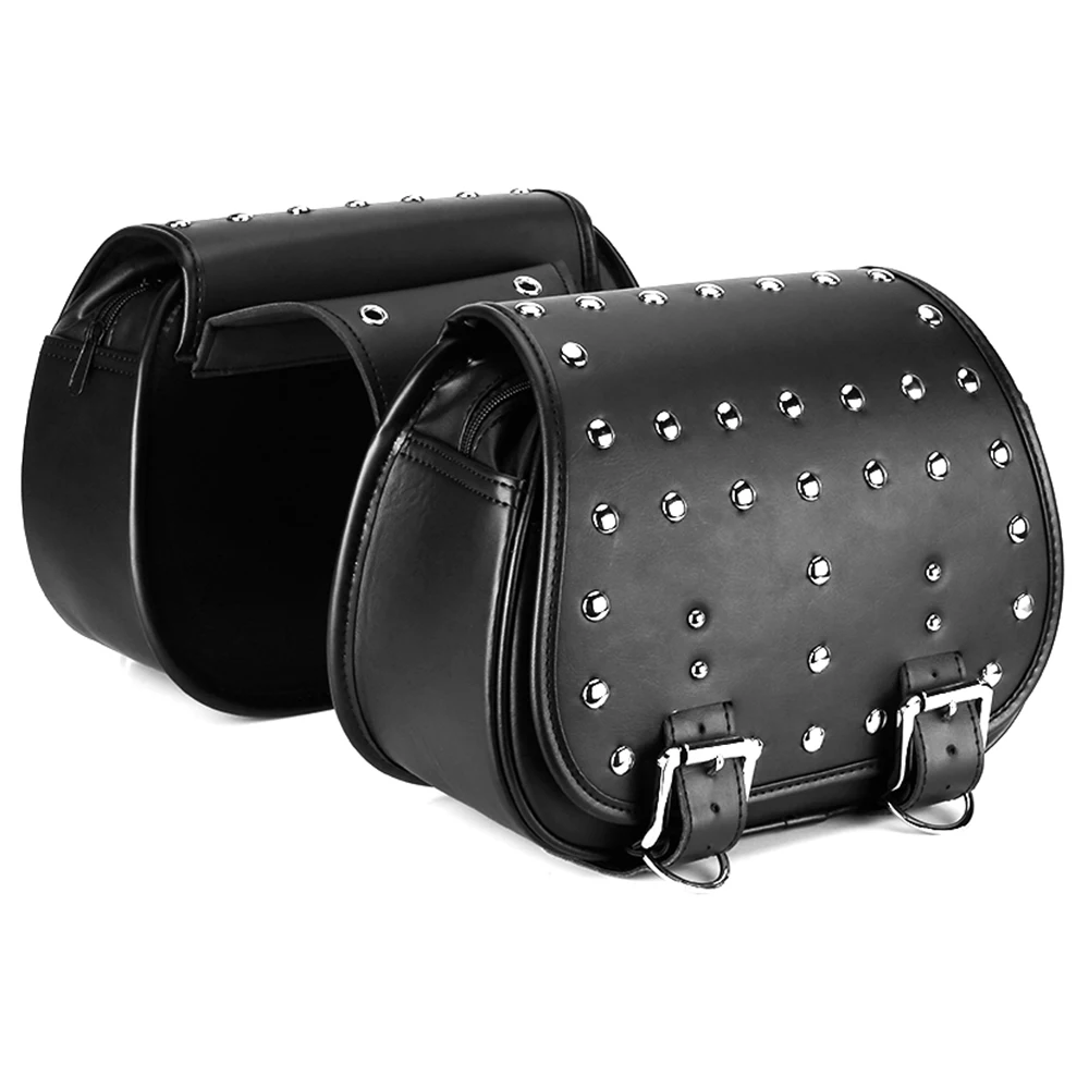 Motorcycle Saddle bags leather motorcycle bag For Sportster XL 883 XL