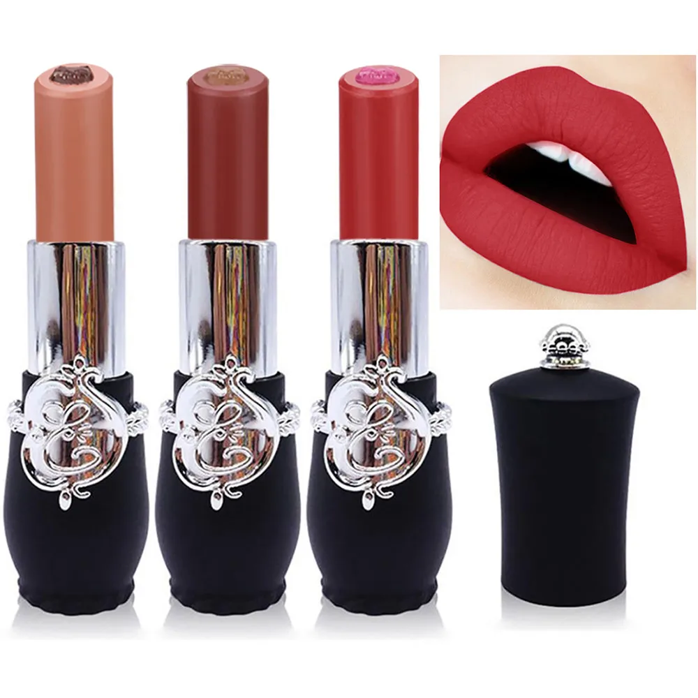 

New Double Color Lip Lingerie Matte Liquid Lipstick Waterproof Lip Gloss Makeup Cosmetics 2019 New Lipsticks For Women maquiagem