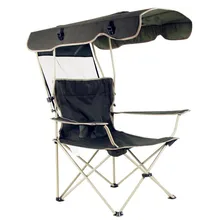 Открытый креативный портативный складной стул съемный тент Толстая стальная Труба Двойная Ткань Оксфорд рыболовное пляжное кресло