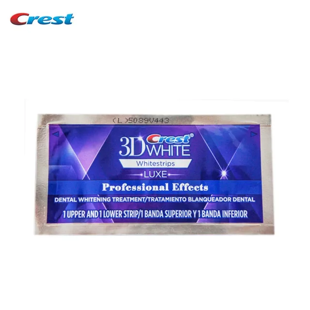 crest 3d white Bandes Blanches de Luxe pour Blanchiment des Dents – Image 3