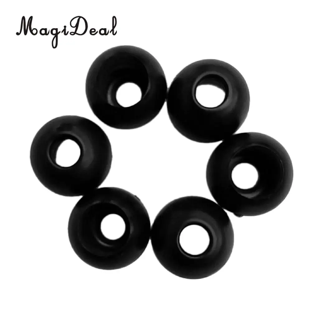MagiDeal 6x Elastic Shock Cord Ball Stopper for Camping Tent Canopy Marine Boat Trailers Rope End Accessories
