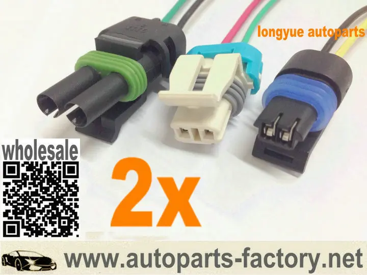 

longyue 2 set T56 Connector Set of 3 Backup, Reverse Lockout, VSS Wiring Pigtail universal LT1 LS1