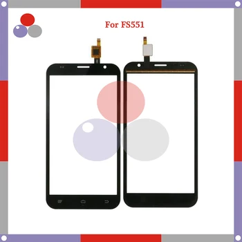 

10pcs/lot For Fly FS551 FS 551 Nimbus 4 Touch Screen Panel Sensor Digitizer Outer Glass Lens